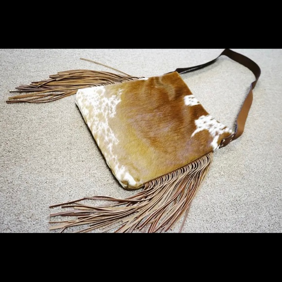 Leather in Cowhide purse with castles - Picture 9 of 9